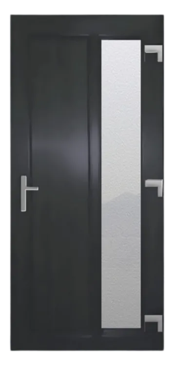 Vchodové dvere Vertical Glass AN antracit