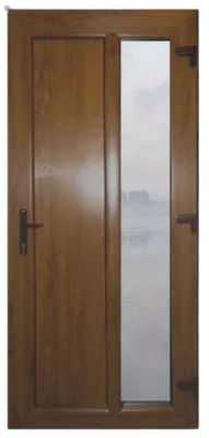 Vchodové dvere Vertical Glass WA orech