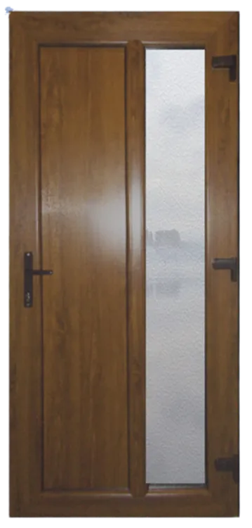 Vchodové dvere Vertical Glass WA orech